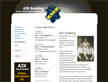 Tablet Screenshot of aikbowling.se